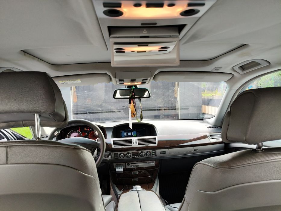 Bmw e65 750i V8 367 koni klapy wydechu dociagi rolety nowe opony