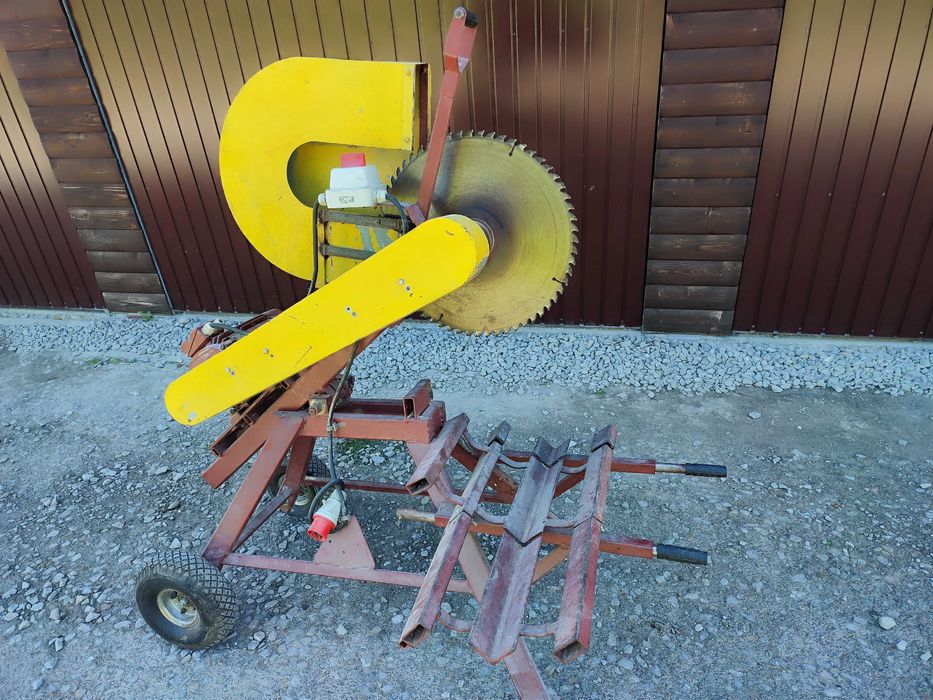 PIŁA DO DREWNA Ø500 mm Cyrkularka Wahadłowa Kołyskowa KRAJZEGA 4kW