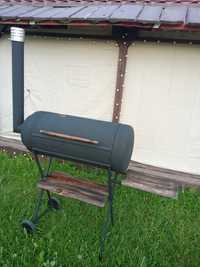 grill węglowy  retro