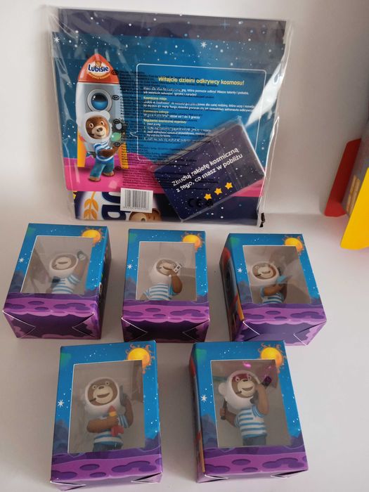 Misie Kubisie - gra kosmiczna z figurkami misiów + Gratis