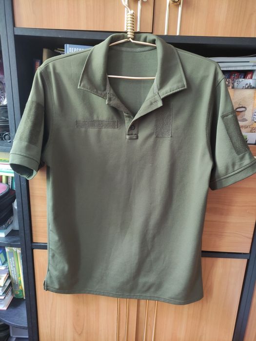 Футболка поло олива 52-54 XXL б/у