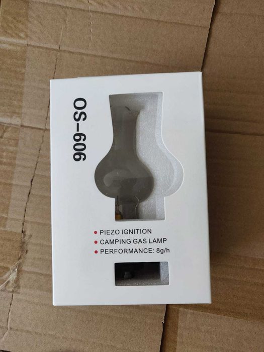 лампа OS-606 с пьезорозжигом под цанговый баллончик 220 г