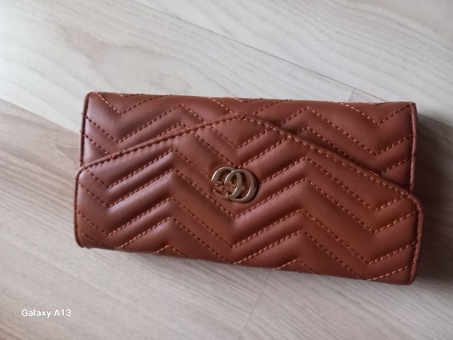 Gucci duży damski portfel