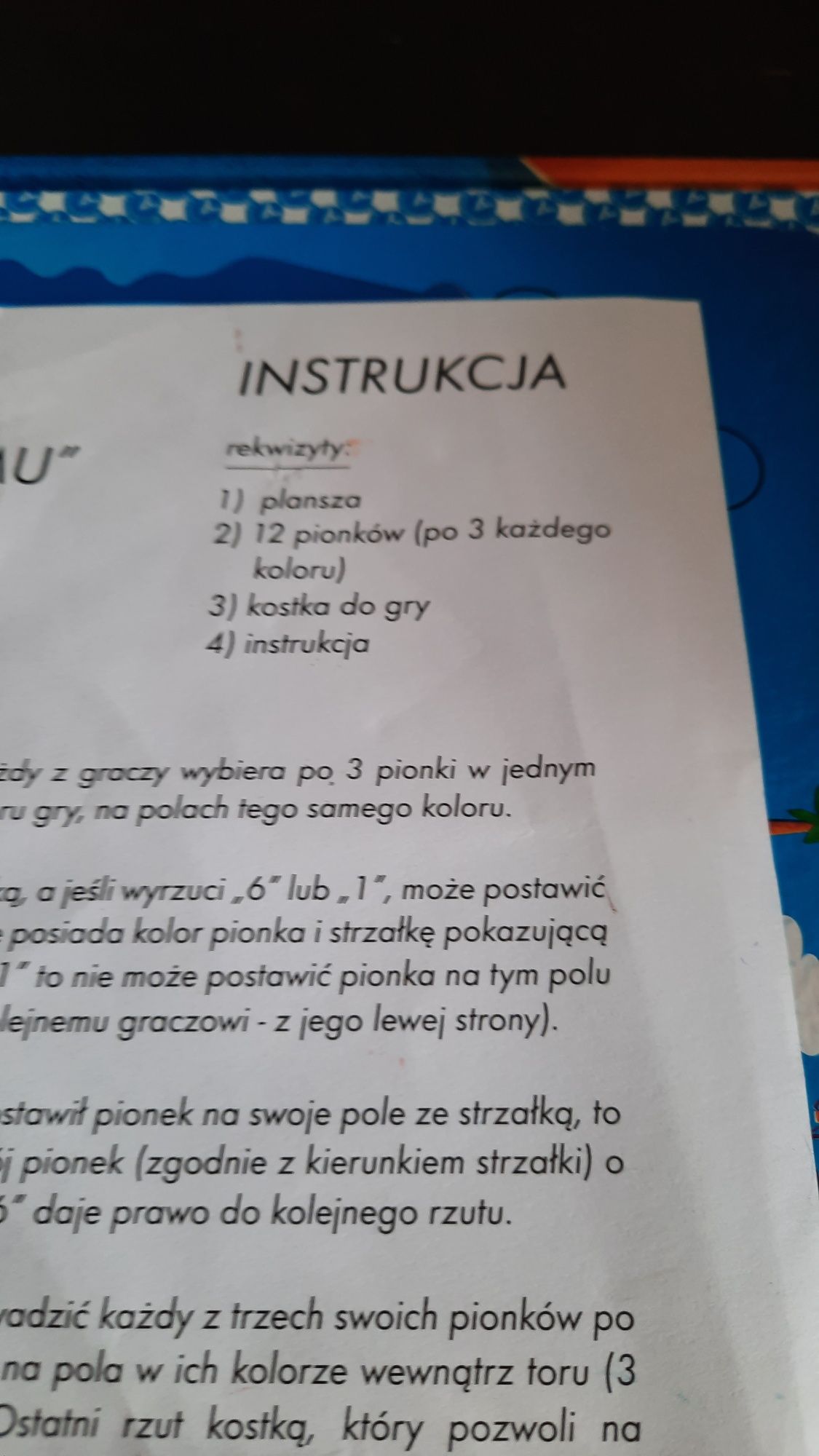 Gra planszowa - droga do domu. Flinstonowie.