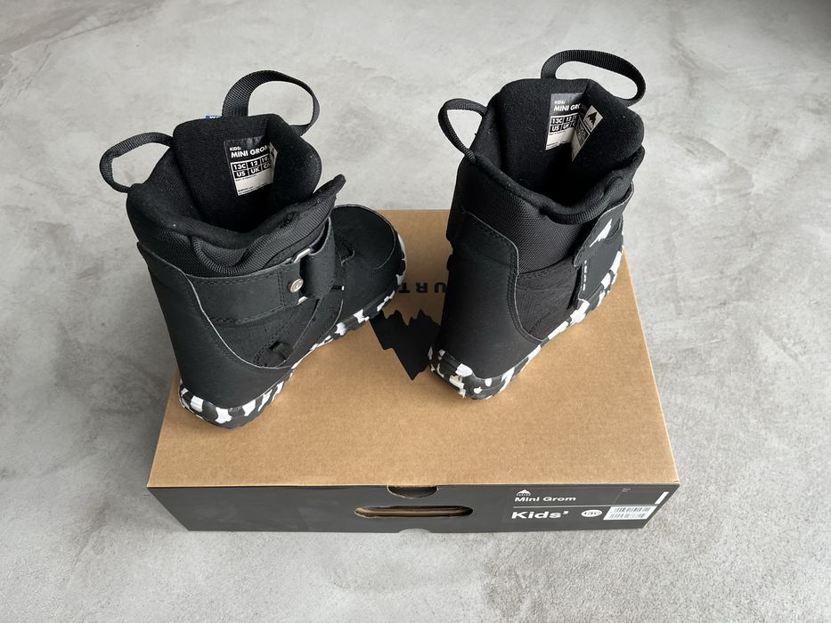 Burton Mini Grom roz 30,5 buty snowboard czarne