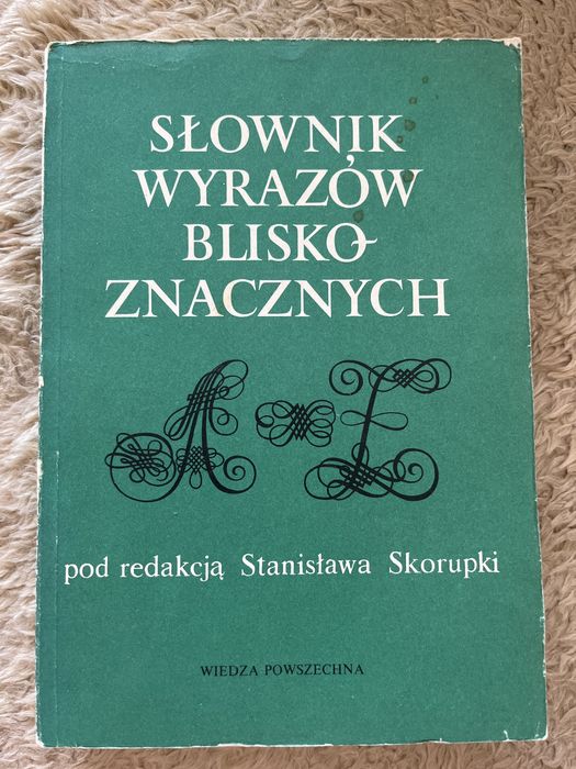 Słownik wyrazów bliskoznacznych