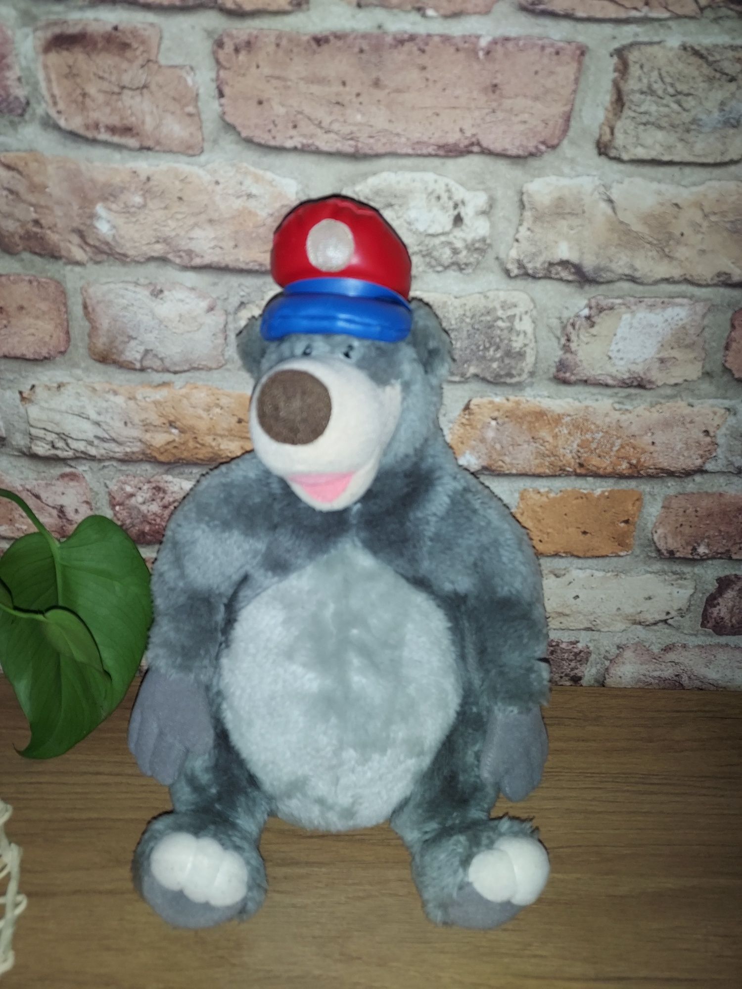 Mis Baloo  z bajki Disneya Super Baloo mierzy 35 cm, jest jak nowy