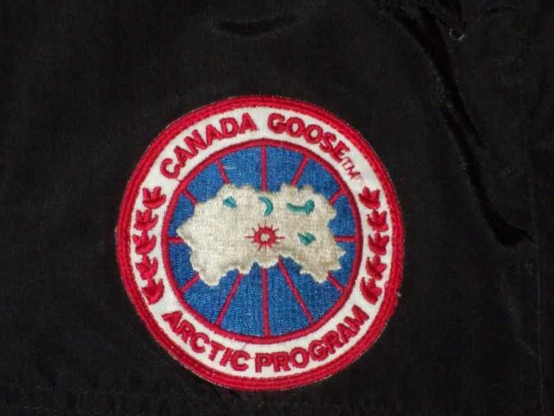 CANADA GOOSE kurtka zimowa puch gęsi XXL  ideał