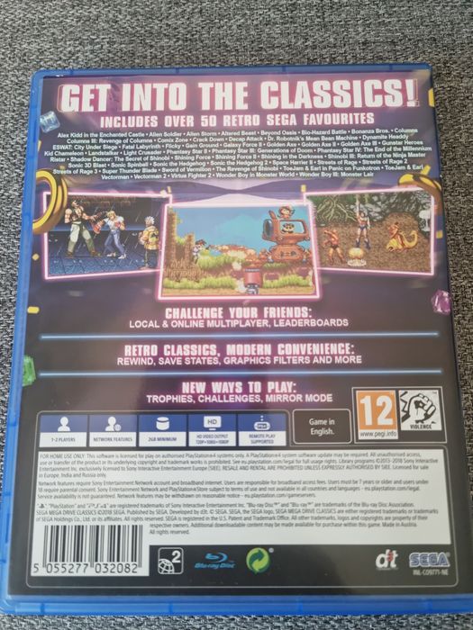 Ps4  mega drive classics