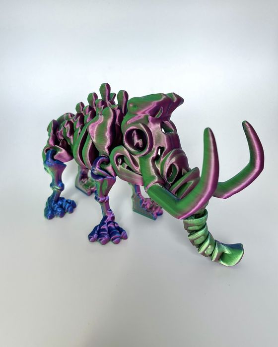 мамонт скелет рухливий 3д іграшка