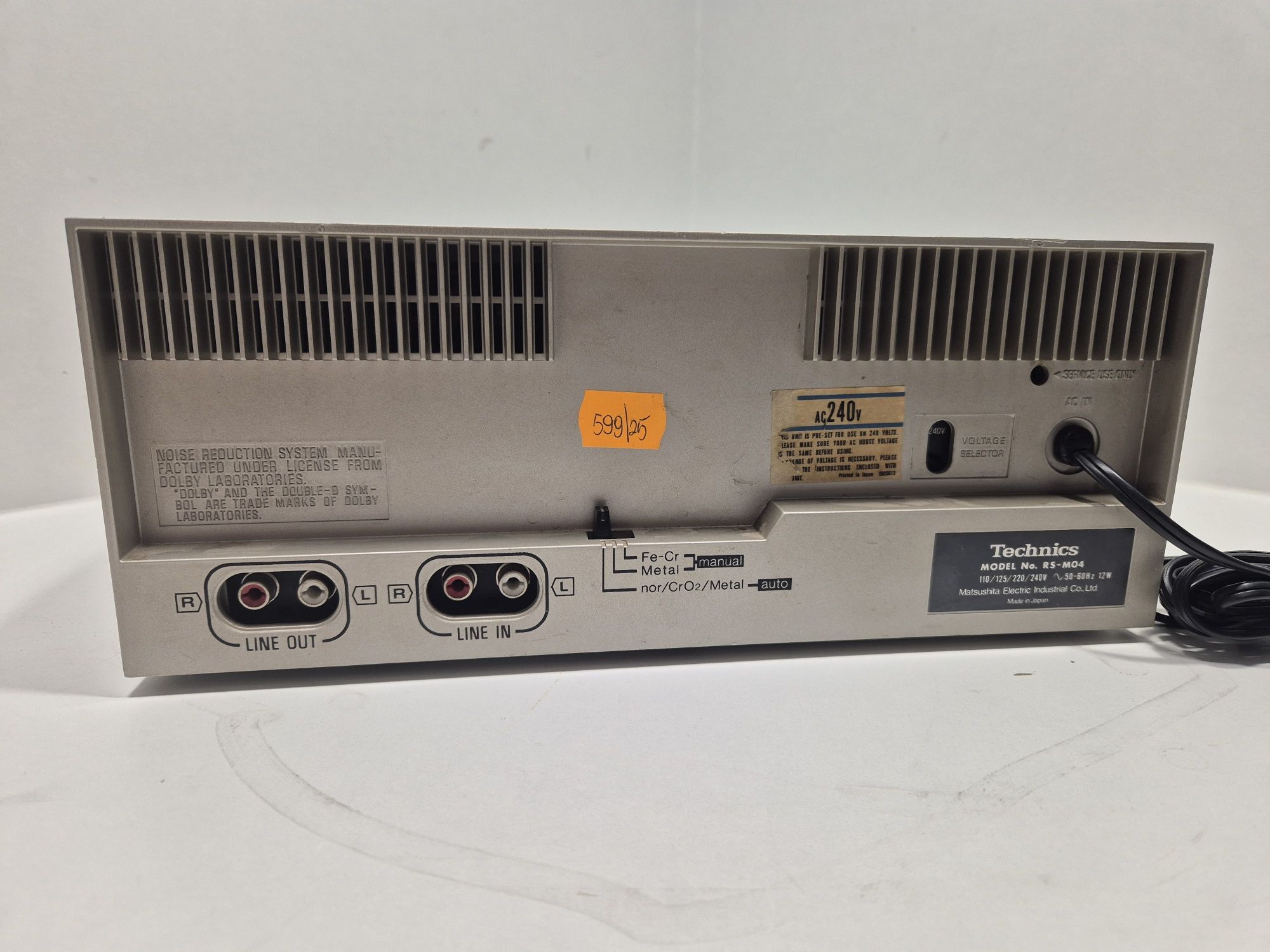 Magnetofon kasetowy Technics RS-M04 Komis Madej Sc