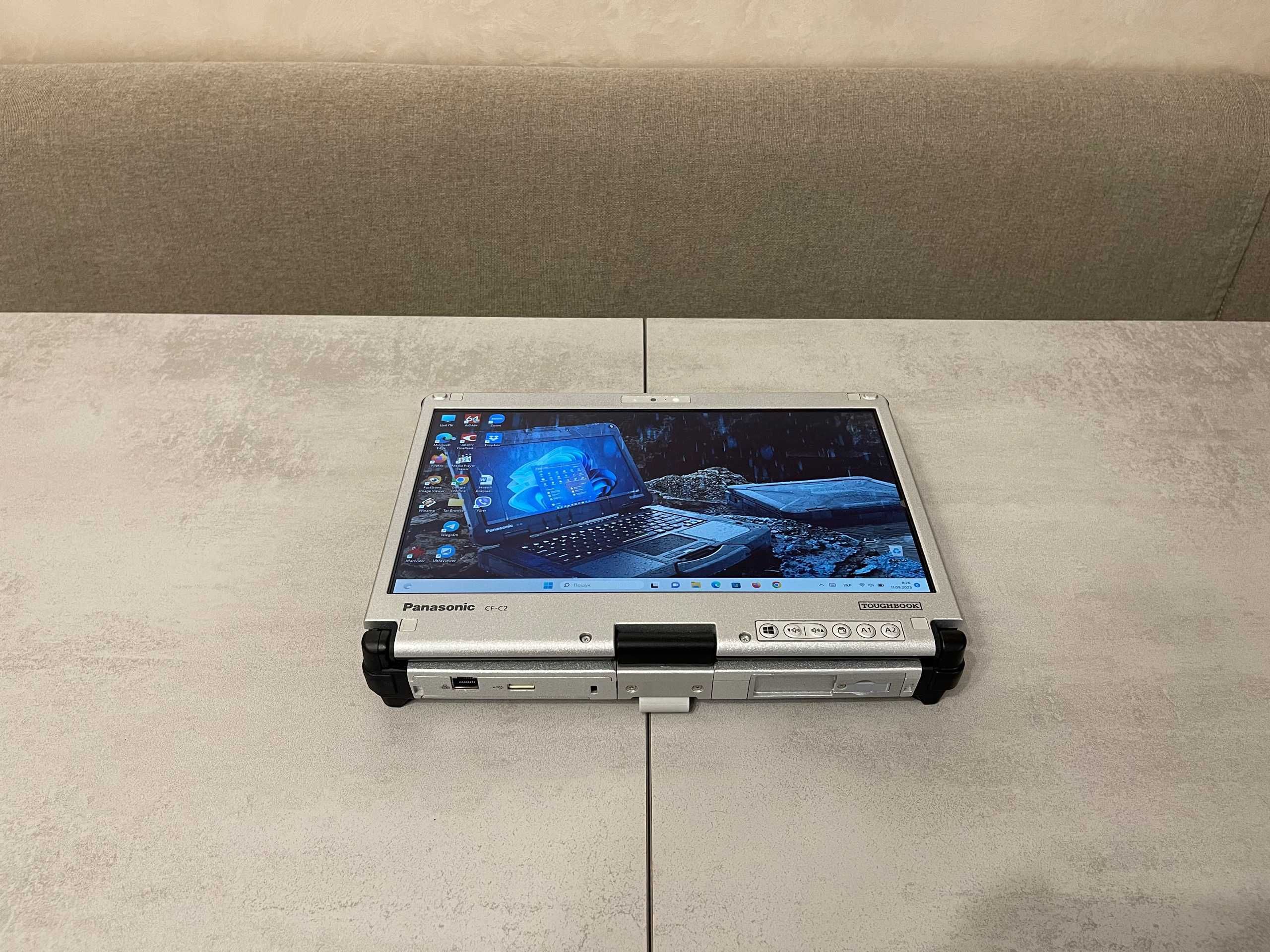 Panasonic Toughbook CF-C2, 12,5", i5-4300U, 8GB, 128GB SSD, 4G LTE