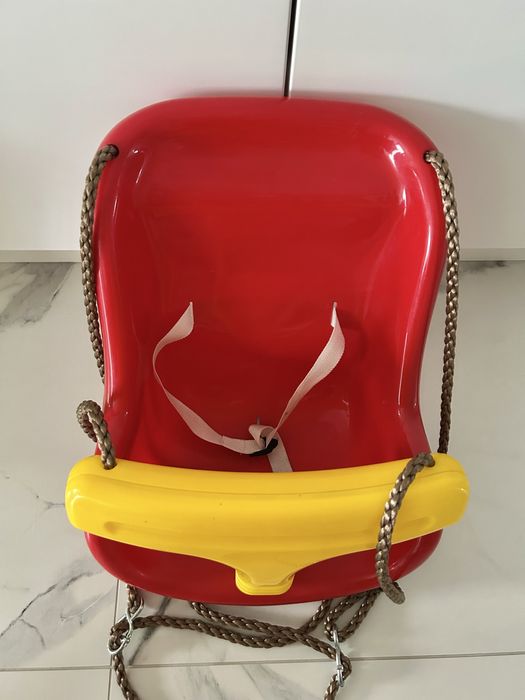 Huśtawka ogrodowa dla niemowalaka Siedzisko Kubełkowe