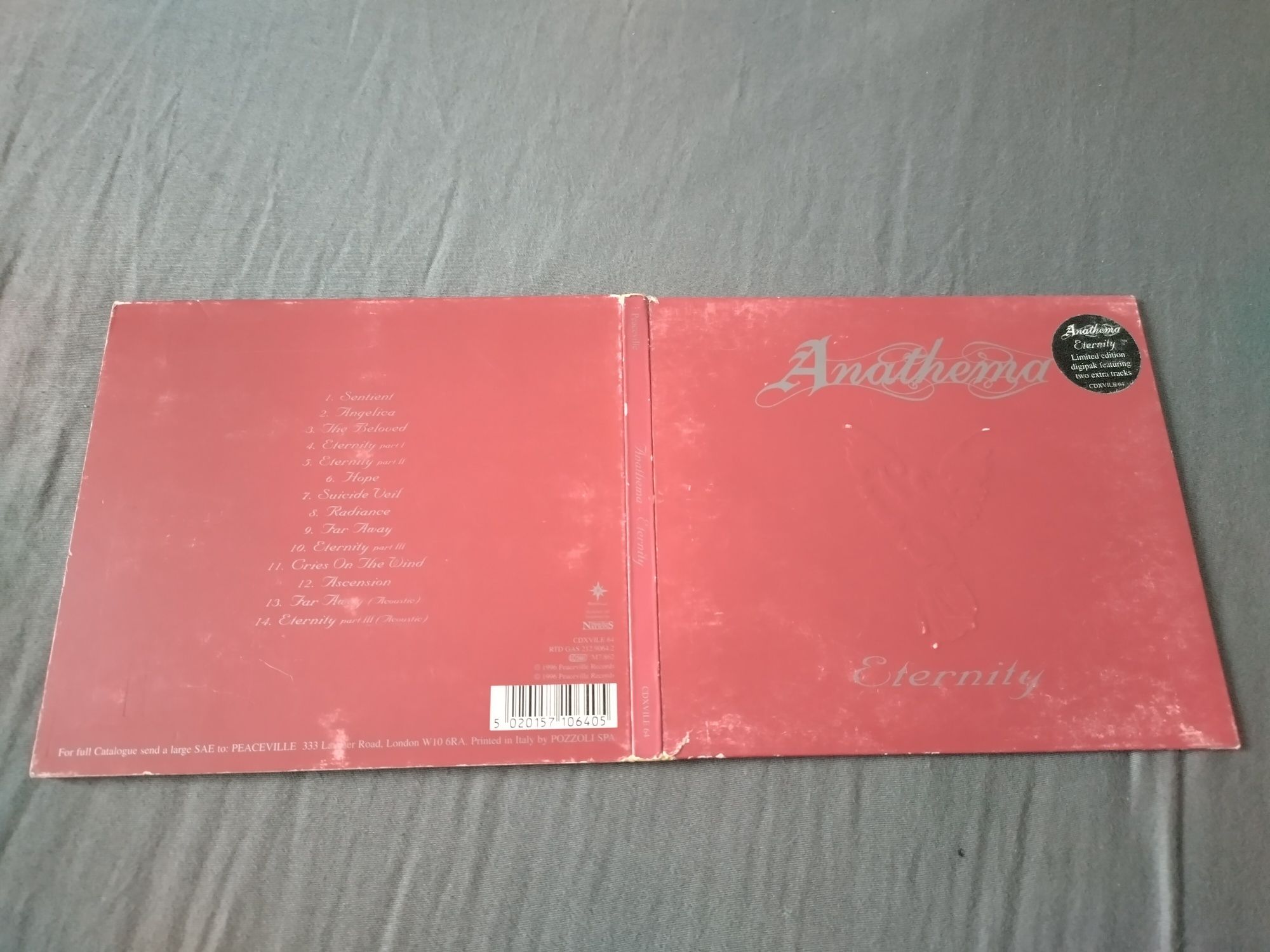 Anathema ~ Eternity ~ 1 wydanie Limited Edition Digipak 1996r ~ DB