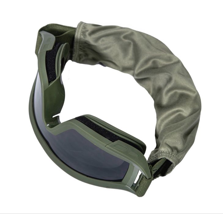 Захисні окуляри маска ML-847, колір оливковий