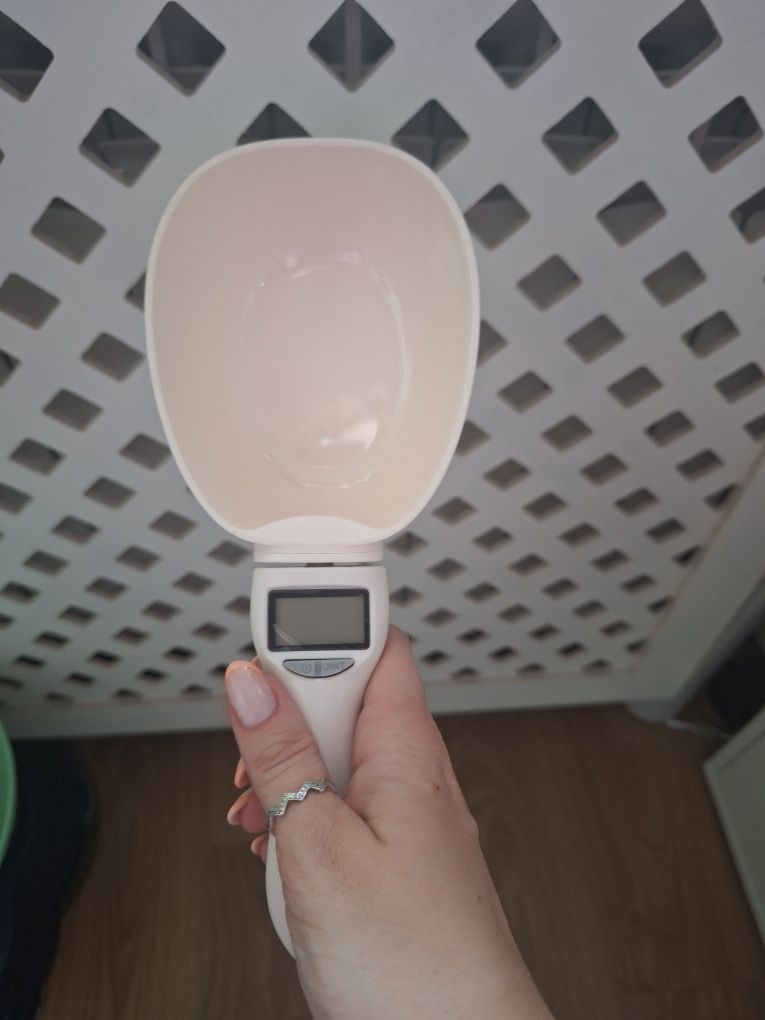 Elektroniczna Waga łyżka duża do karmy dla psów kotów nowa