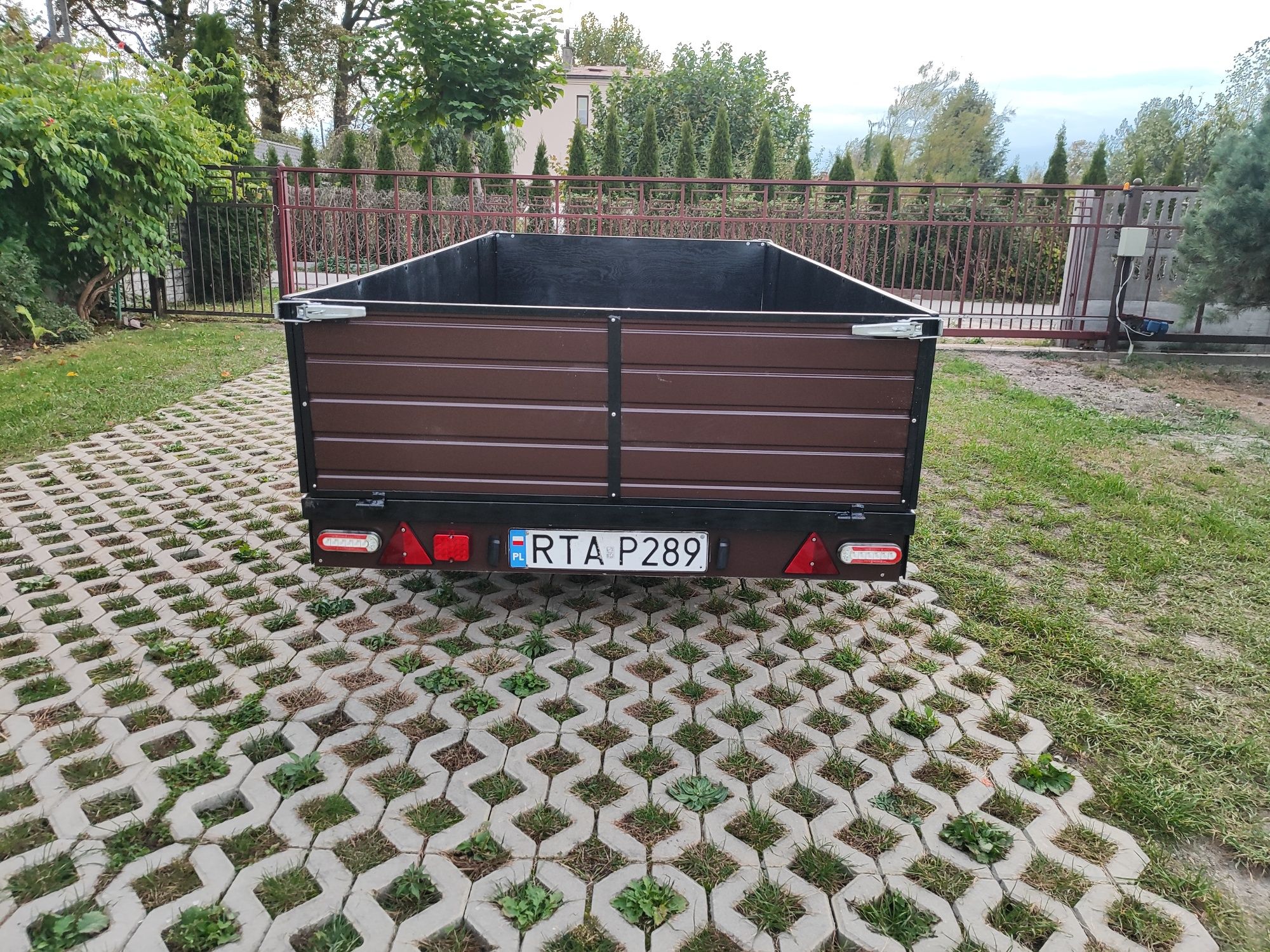 Wynajem przyczepa platforma