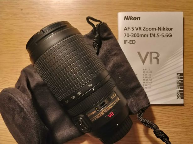 Obiektyw Nikon AF-S VR Nikkor 70-300 f/4.5-5.6 G IF-ED