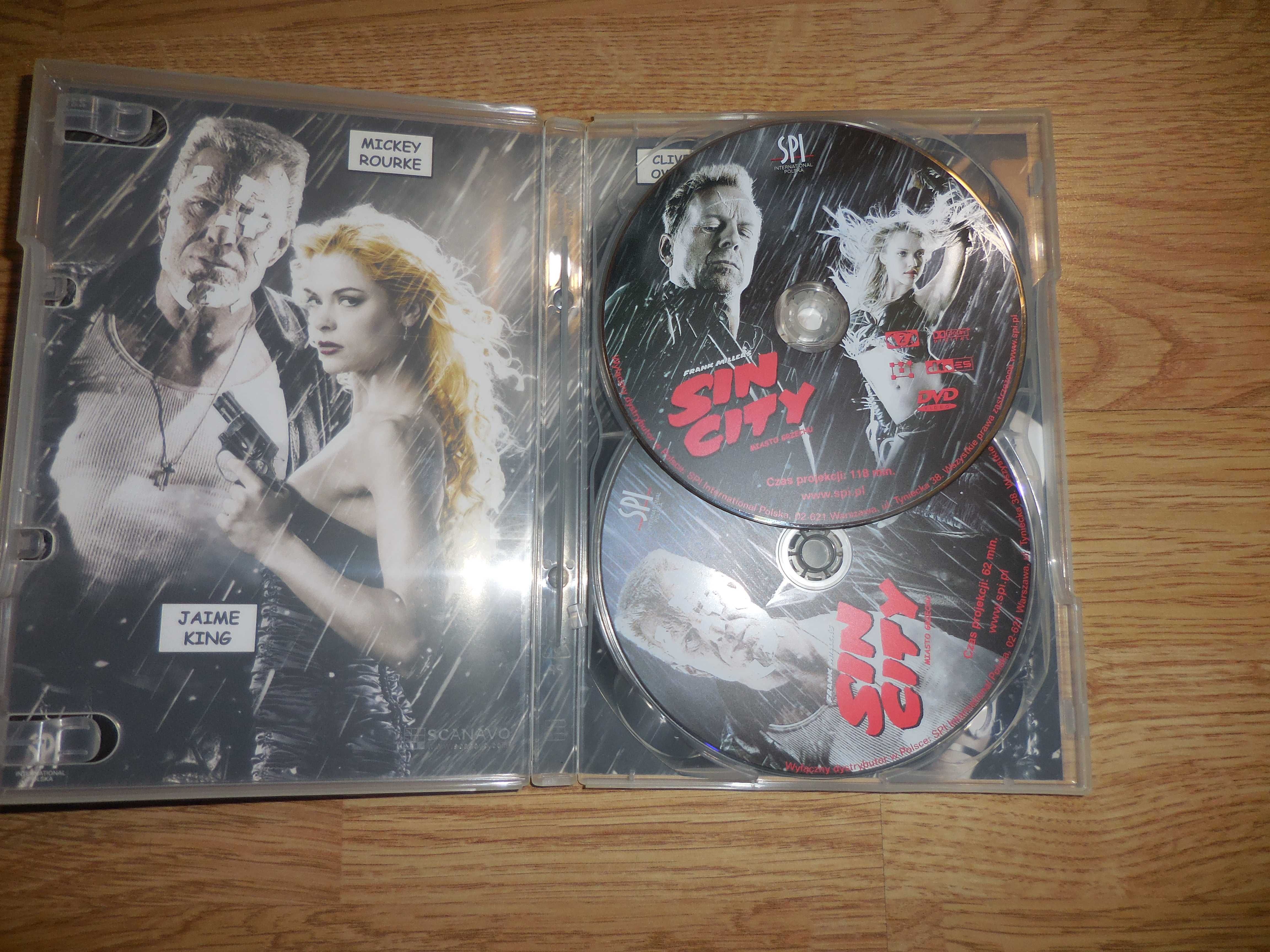 SIN CITY 'Miasto grzechu' 2 DVD - Mickey Rourke