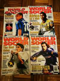 4 revistas world soccer 1998/1999