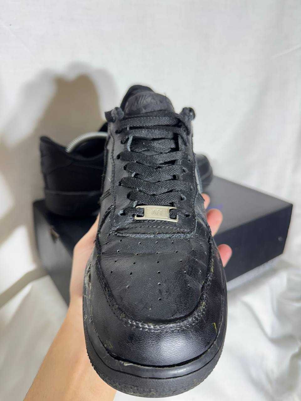Buty Nike Air Force 1 Black Drip Drill Y2k