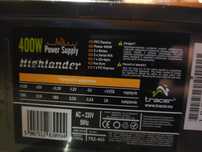 Zasilacz tracer highlander 400w