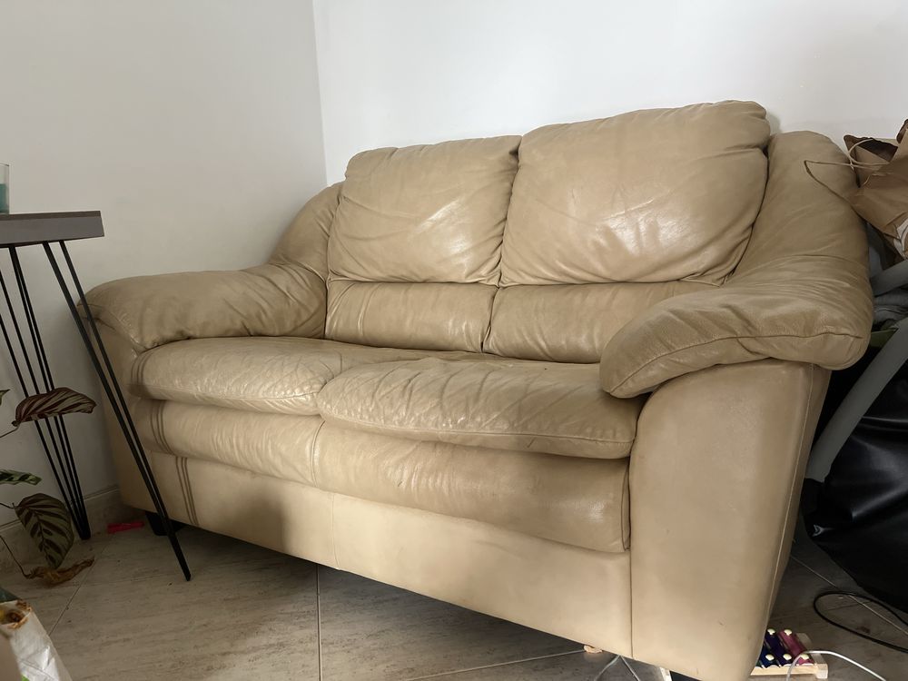 Sofa bege + capa