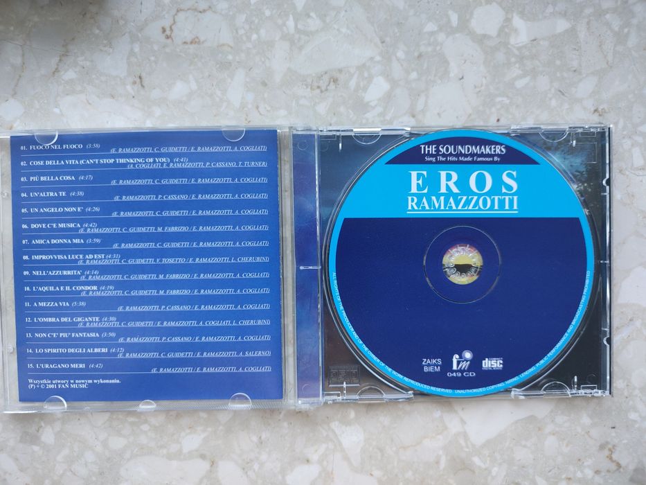 The soundmakers wykonuje utwory z repertuaru Eros Ramazzotti