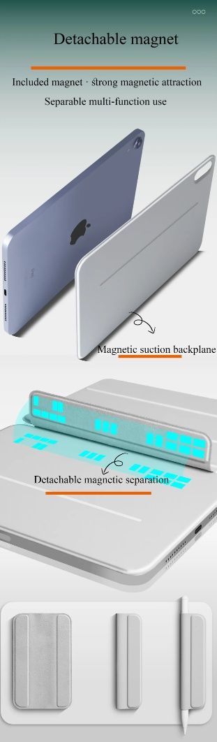 Чохол тонкий iPad mini 6, краще ніж ОРИГІНАЛ. Case Cover Кавер