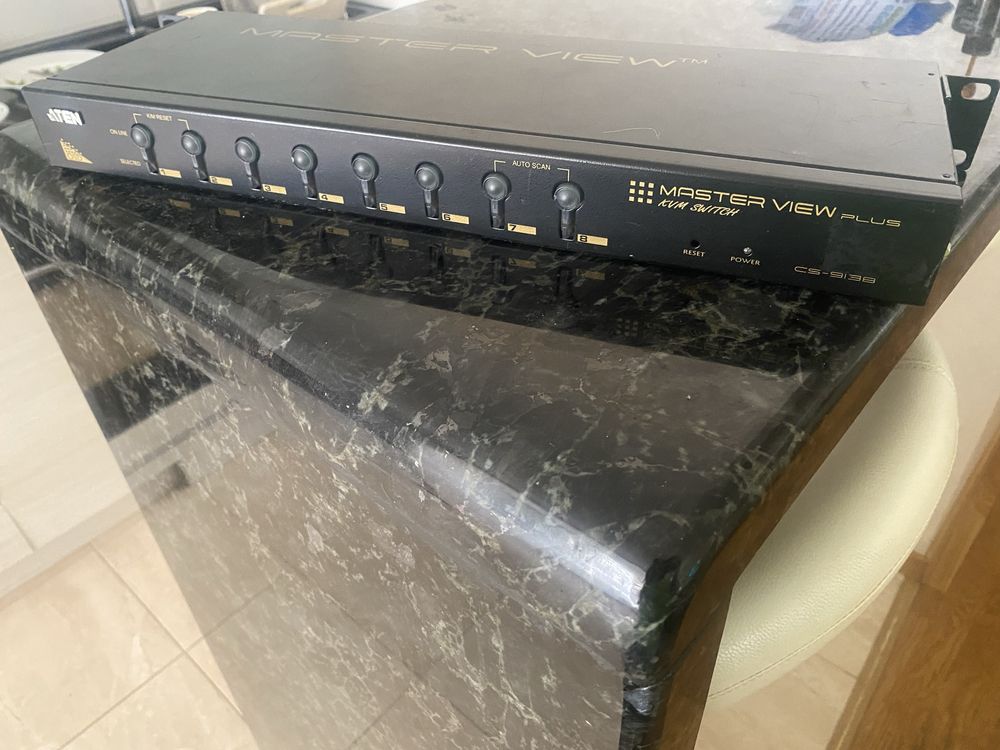 Комутатор KVM Aten Master View Plus CS-бо 9138