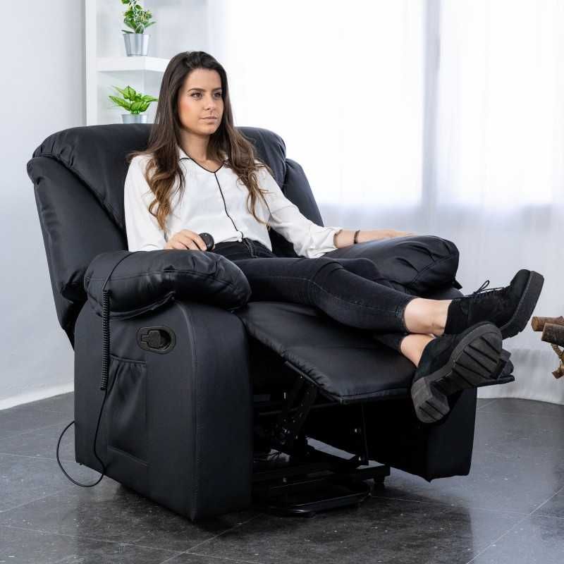 CADEIRA DE MASSAGEM RELAX MONACO 10 VIBROMOTORES ONDULANTES NOVOS