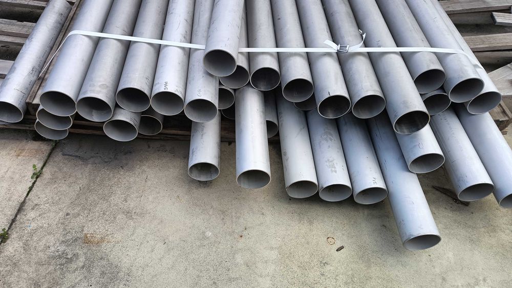 Tubos inox 114.3X3 AISI 316L