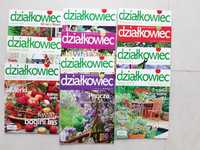 Działkowiec 11 szt magazyn ogrodniczy czasopisma 2009/2010