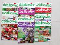 Działkowiec 11 szt magazyn ogrodniczy czasopisma 2009/2010