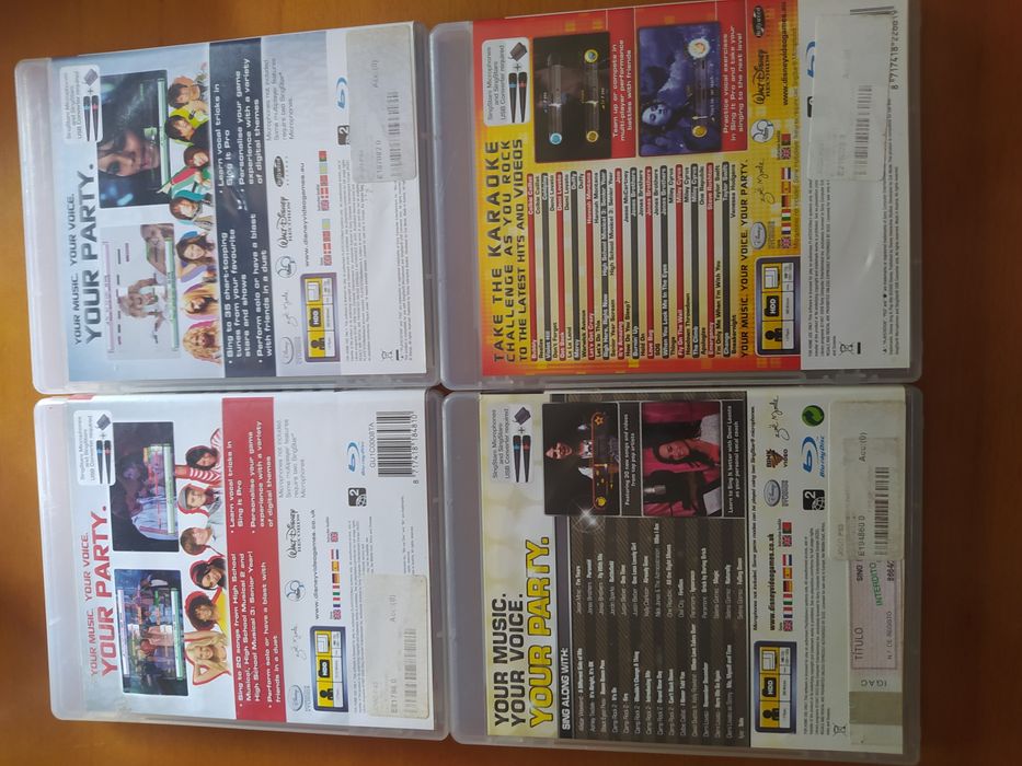 Singstar PS3 vários