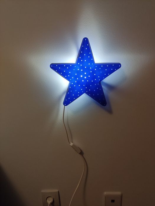 Luz de presença (forma de estrela)