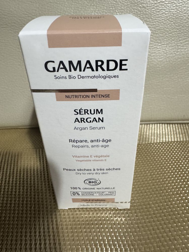 Gamarde arganowe serum przeciwzmarszczkowe do twarzy, 30 ml
