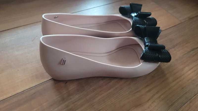 Melissa buty balerinki r. 37 wkładka 23cm kokarda oryginalne