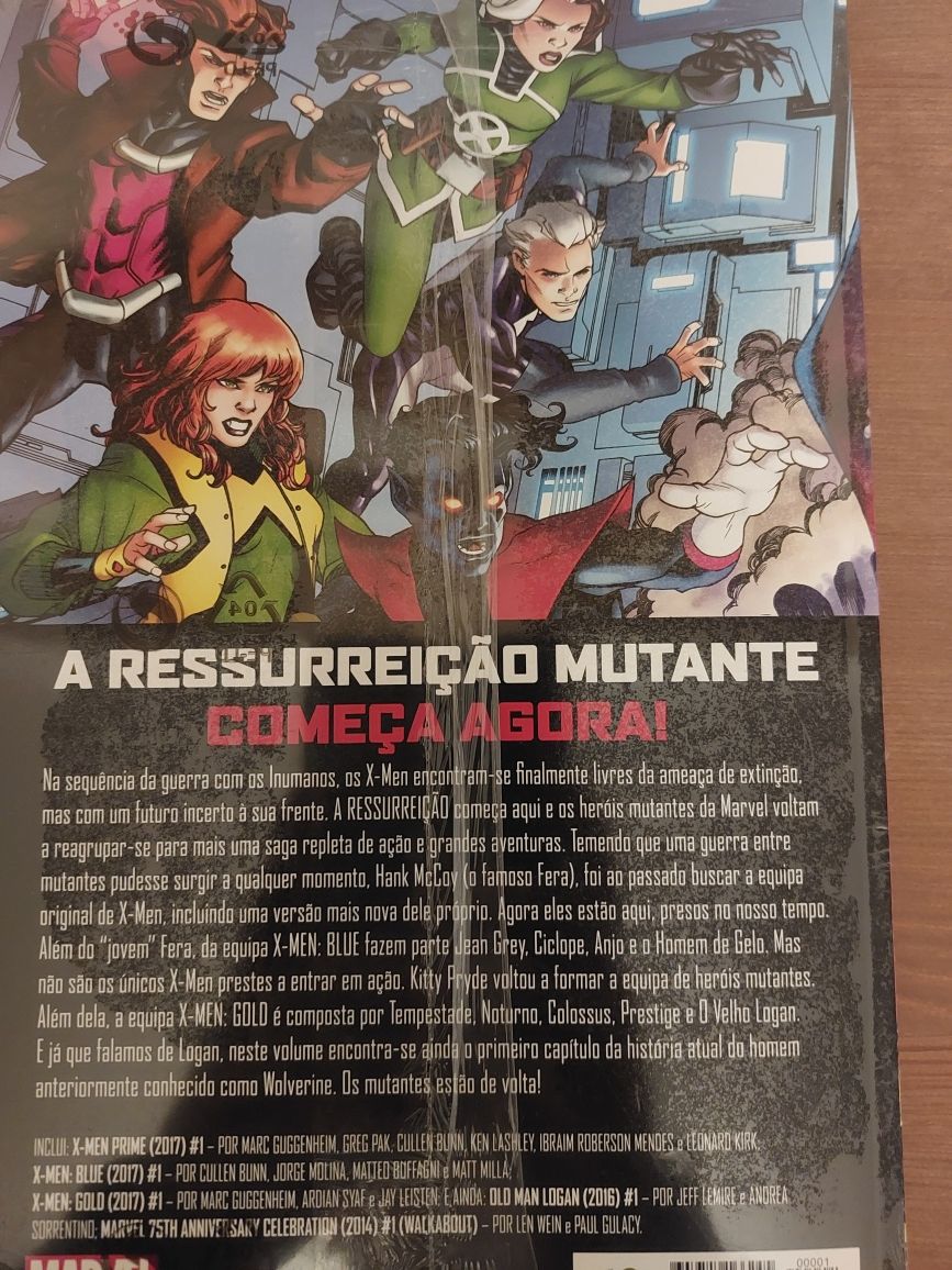 NOVO e SELADO - X-Men Nº1 Ano 2017 - Ressurreição