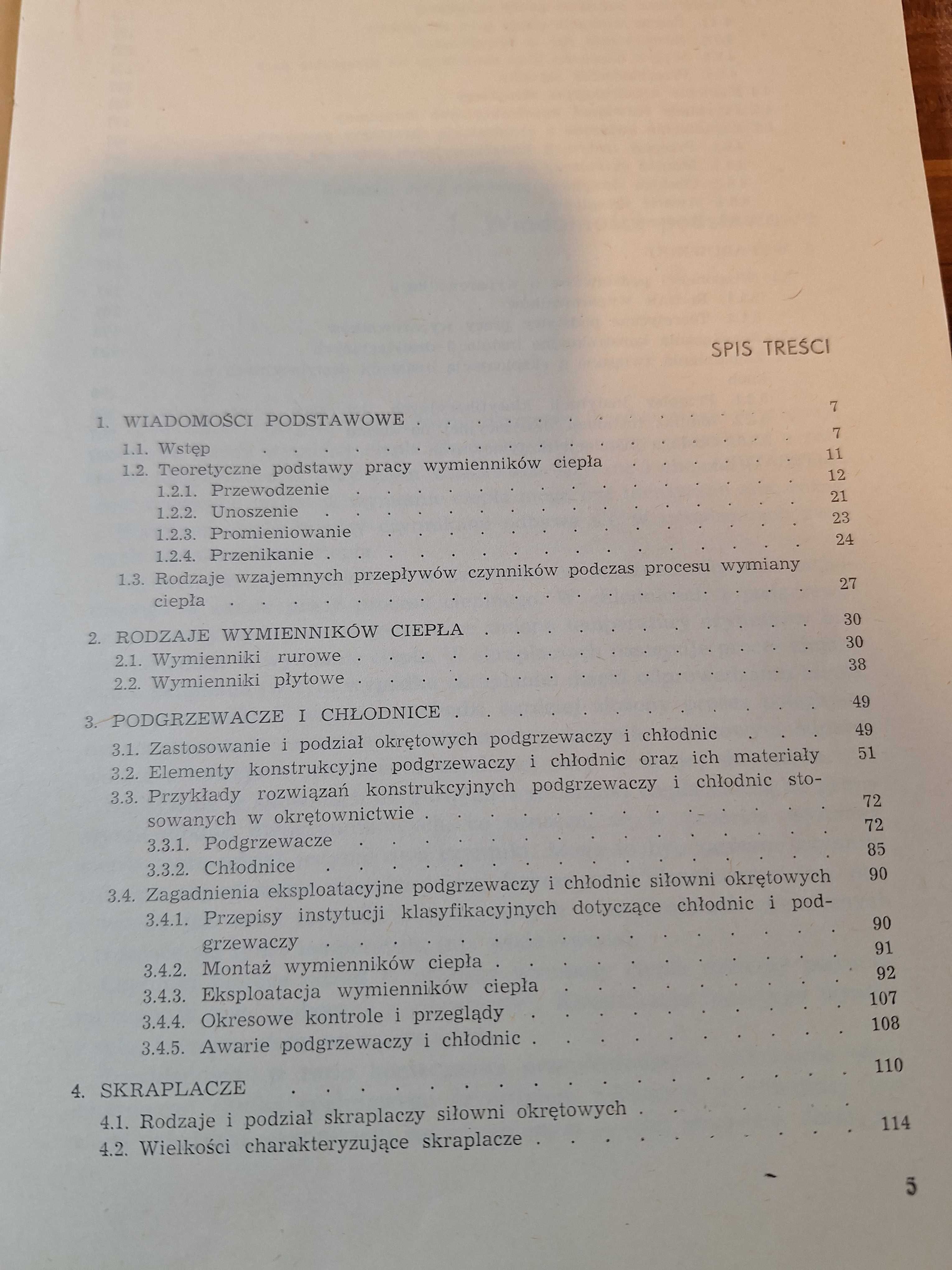 "Okrętowe wymienniki ciepła" A. Perepeczko
