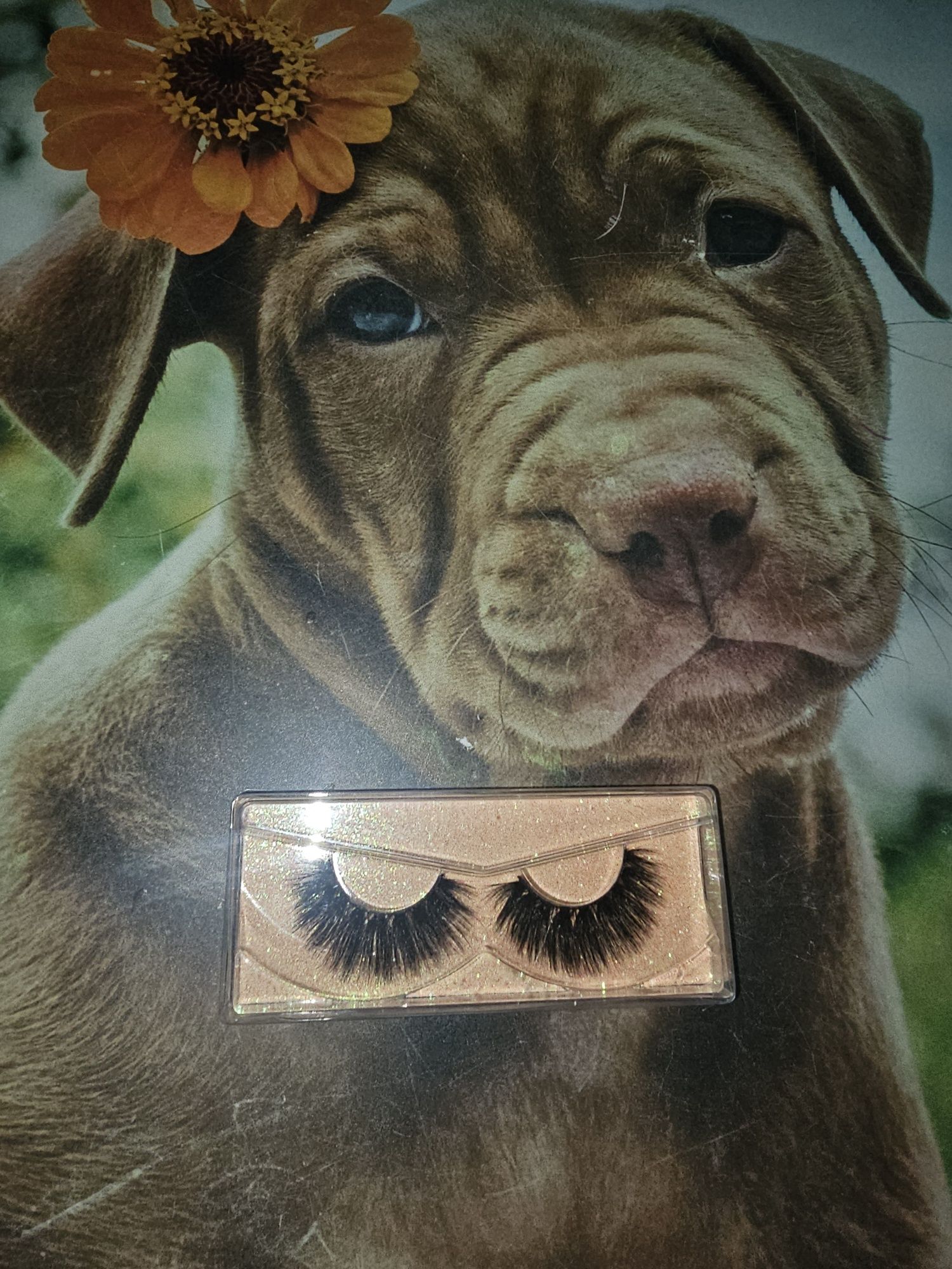 Mega gęste  rzęsy  na pasku  3D