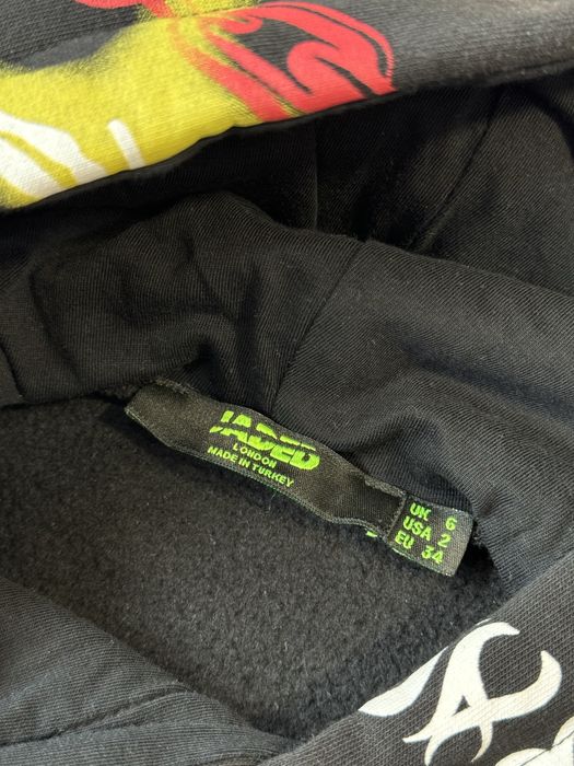 Худи Jaded London женский черный Y2K (оригинал)