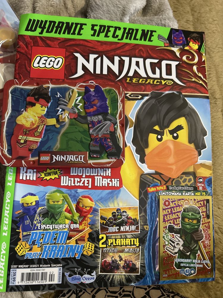 Puszka i karta Lego Ninjago Kai vs Wojownik Wilczej Maski