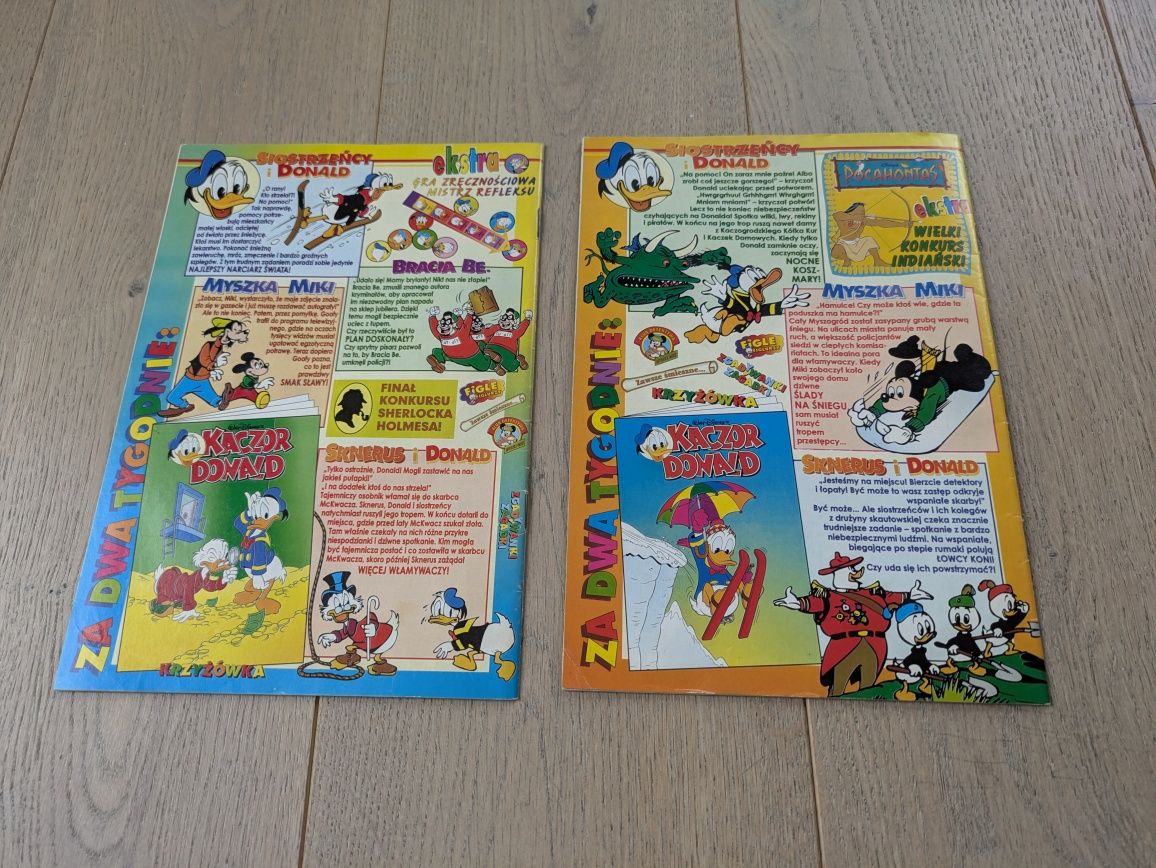 Kaczor Donald i Mickey Mouse z 1991