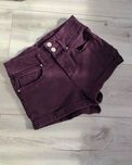 Blogerskie modne spodenki szorty topshop idealny stan wysoki