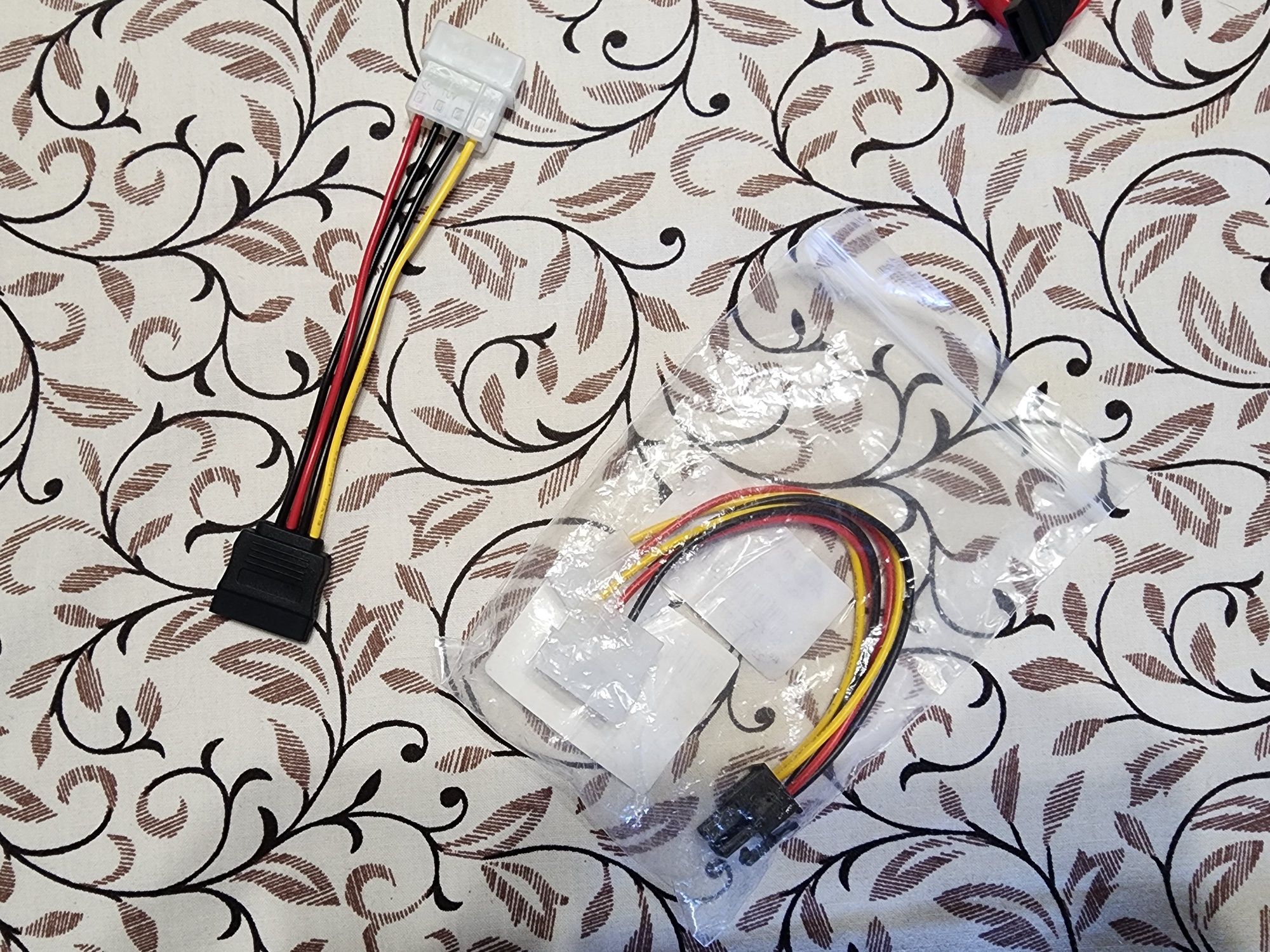Кабель питания SSD/HDD/Видеокарты.Sata.molex to 6pin/sata.