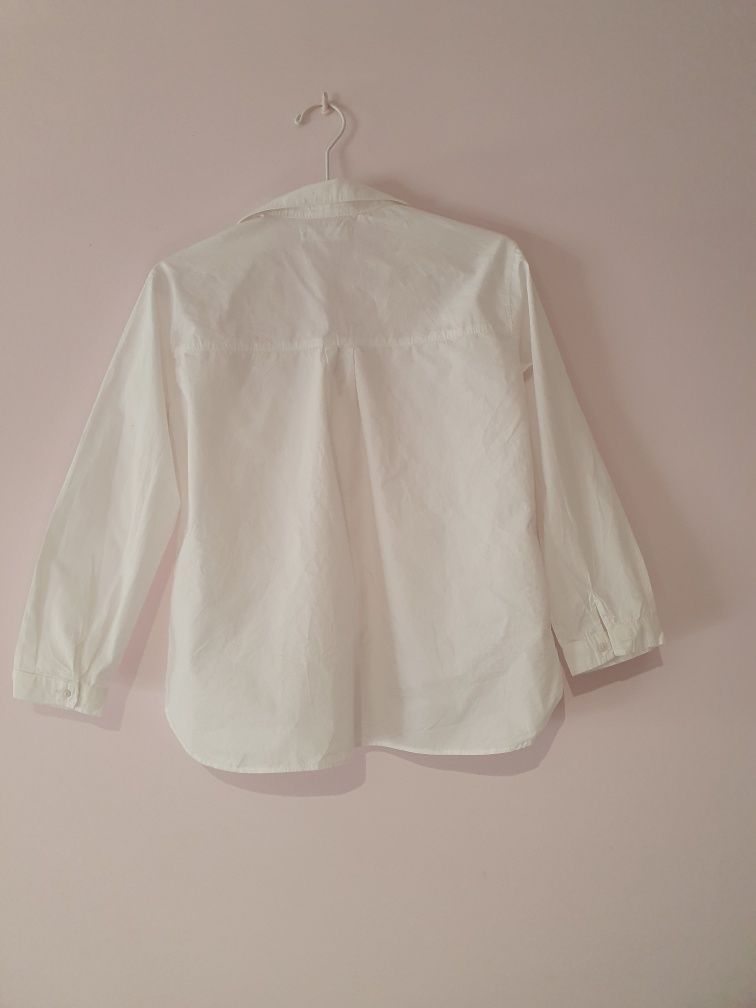 Zara bluzka koszula biała rozmiar 152