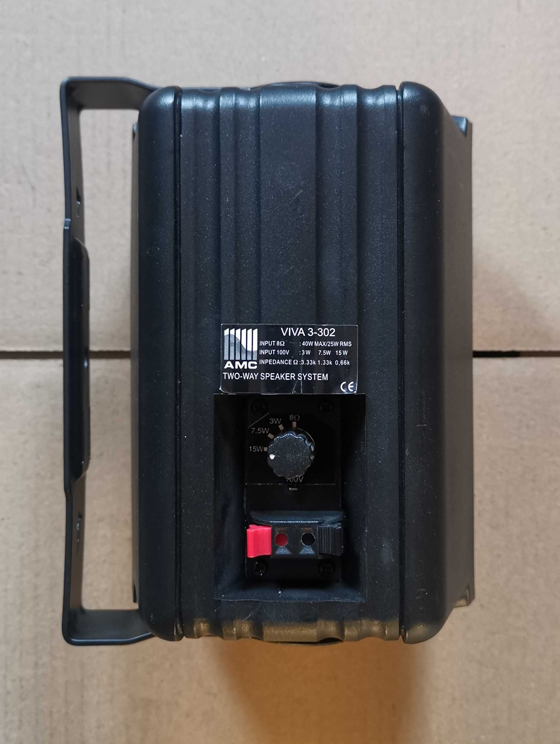 Kolumna Naścienna 100V/15W/8ohm - AMC VIVA 3-302 głośnik instalacyjny