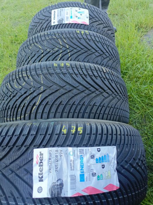 Nowe opony zimowe 245/40/18 kleber 4 sztuki 2024r