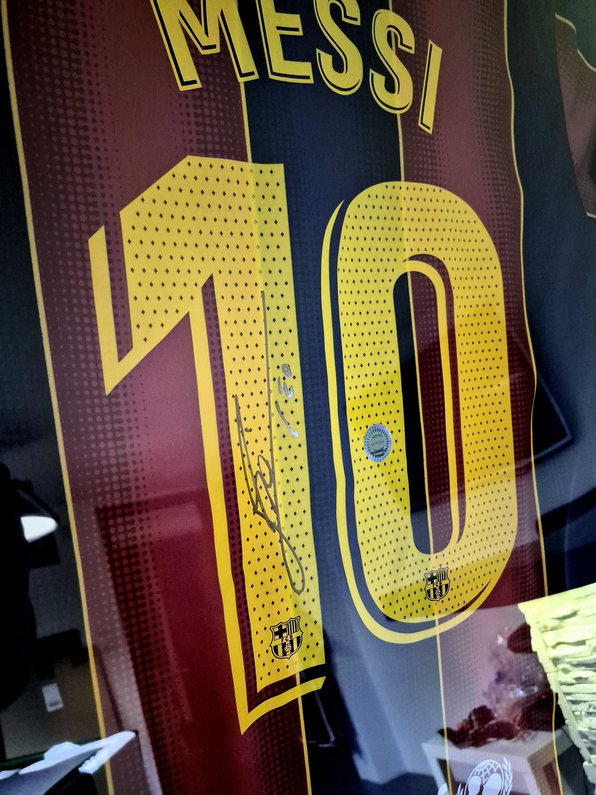 Koszulka Lionel Messi FC Barcelona 2014/15 podpis autograf certyfikat